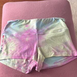 REDLINE Bootie/Crossfit/Fitness Shorts Colorful Tie-Dye